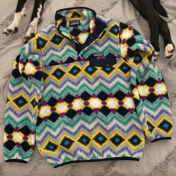 Patagonia Jackets & Blazers - Patagonia Sweater. Blue print. Size XS